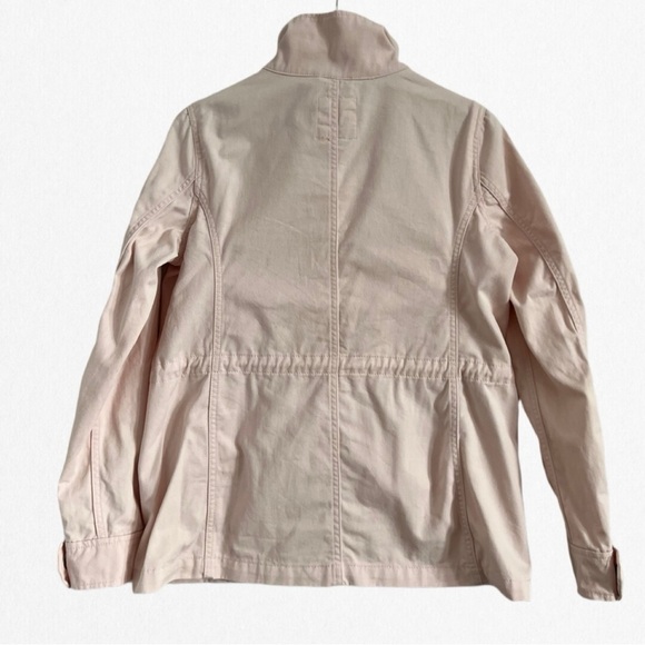 GAP Women’s Pale Pink Utility Jacket Medium - Picture 2 of 3